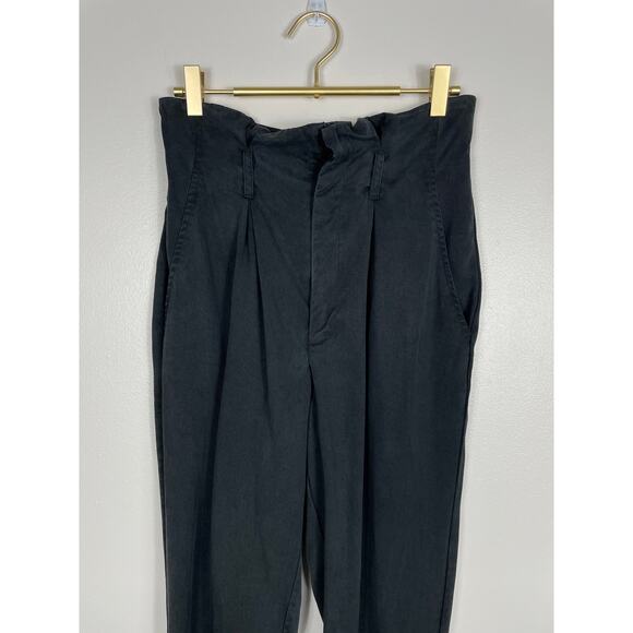 Reformation Avalon Ankle Tie Paperboy High Waisted Trouser Pants 2P *No Belt - Picture 7 of 14